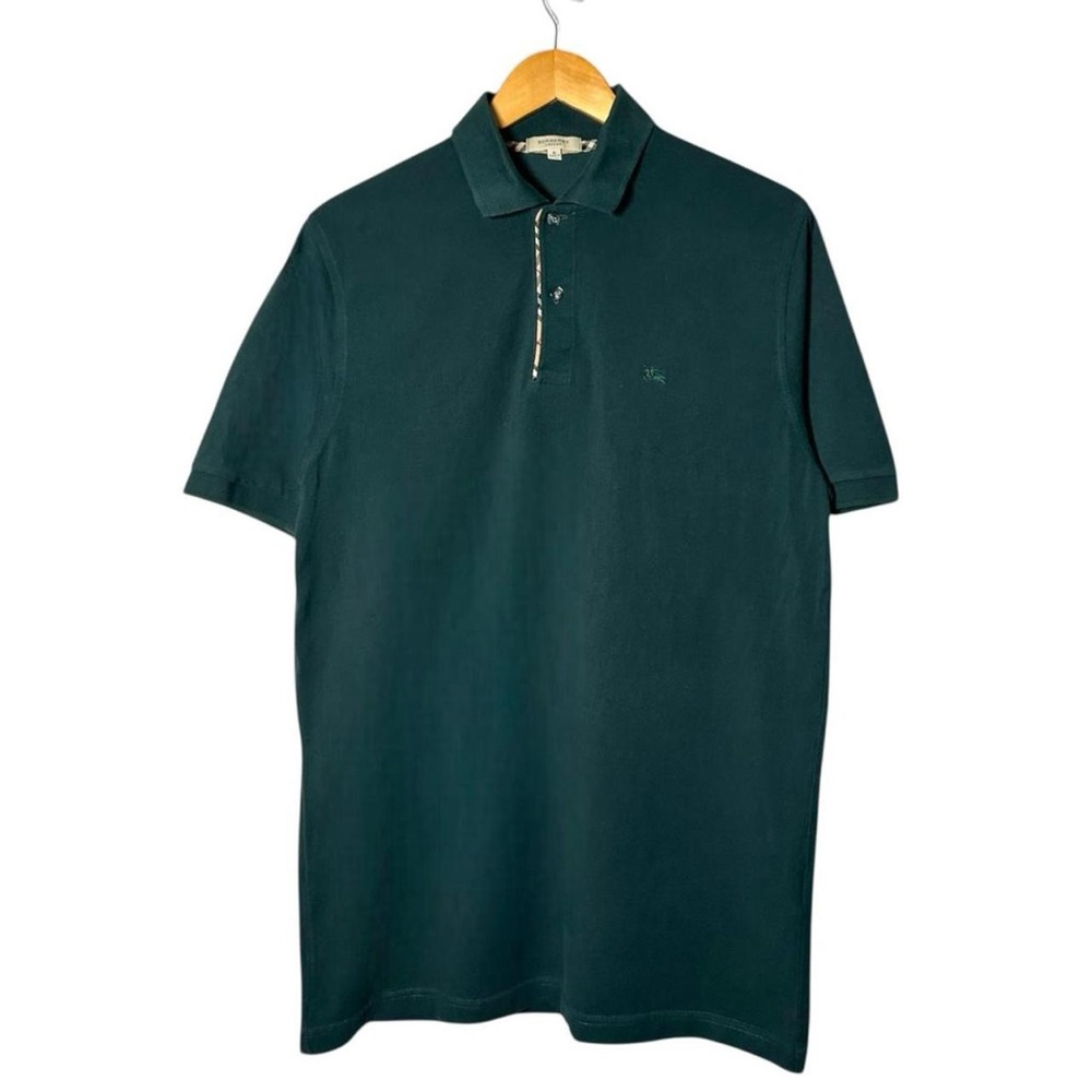Burberry London Nova Check Embroidered Short Sleeve Polo Shirt